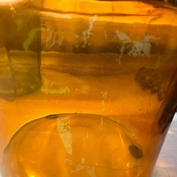 Set of Three Colorful Glass Jars with Wooden Lids - Picture 12 of 16